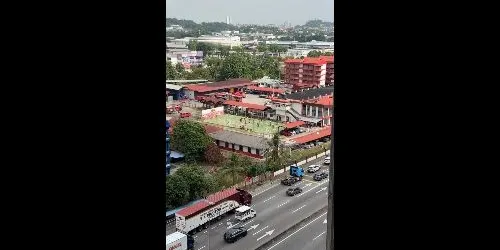 Abang bomba spotted playing football in full uniform at fire station - helmimatyunus