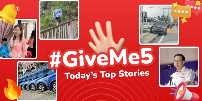 ✋🏻 #GiveMe5: Today’s Top Stories