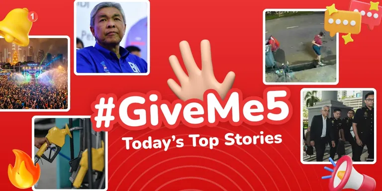 ✋🏻 #GiveMe5: Today’s Top Stories