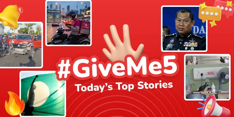 ✋🏻 #GiveMe5: Today’s Top Stories