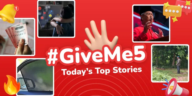 ✋🏻 #GiveMe5: Today’s Top Stories