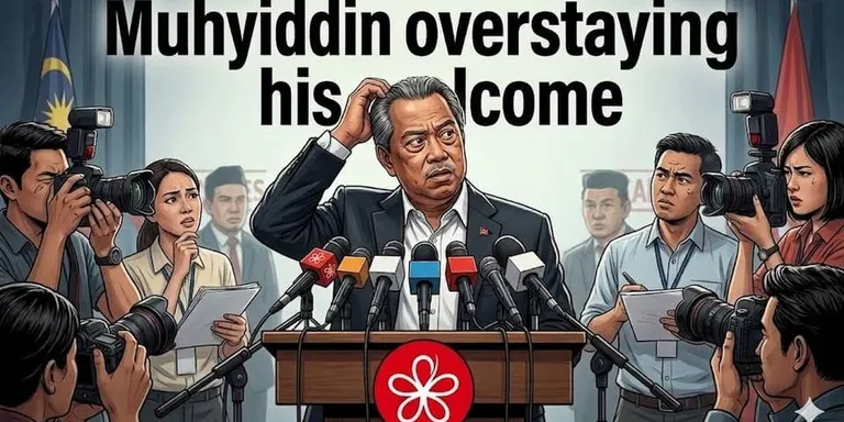 Muhyiddin Overstaying His Welcome