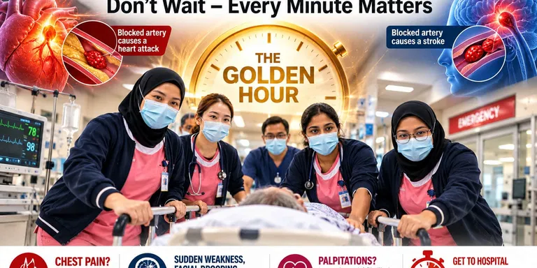 Heart Attack or Stroke? Don't Wait – Every Minute Matters