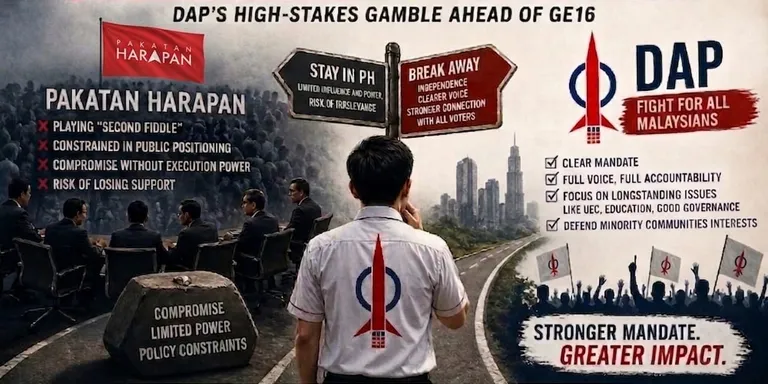 OPINION | Break Away or Fade Away? DAP’s High-Stakes Gamble Ahead of GE16