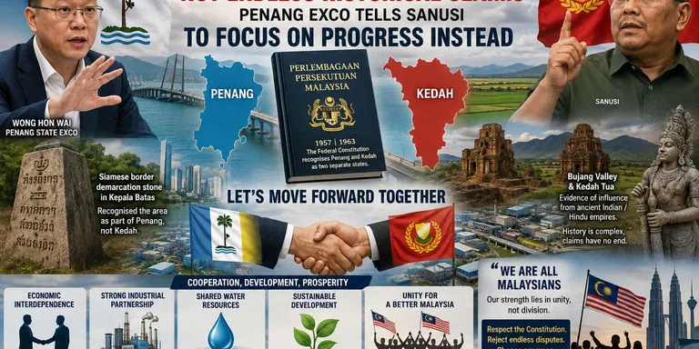 Respect the Constitution, Not Endless Historical Claims: Penang Exco Tells Sanusi to Focus on Progress Instead