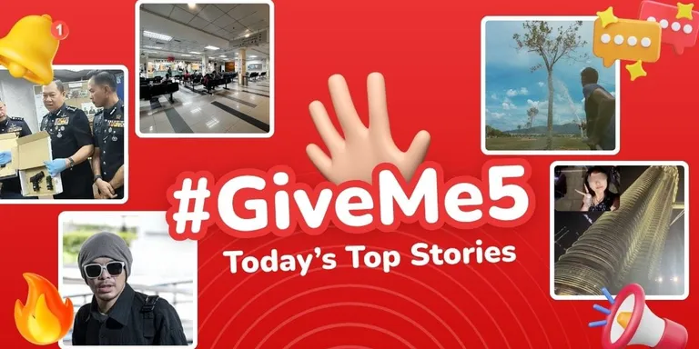 ✋🏻 #GiveMe5: Today’s Top Stories