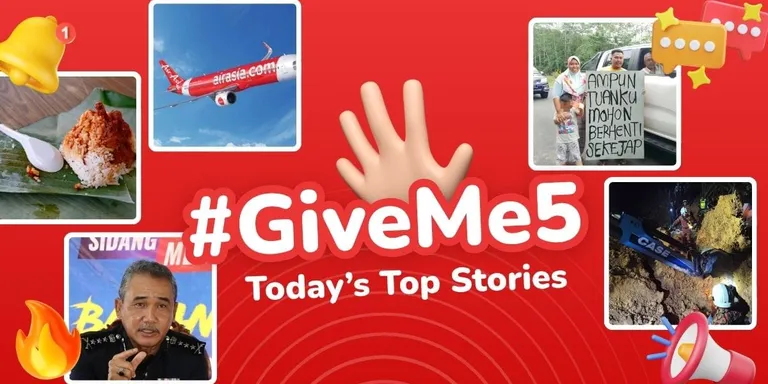 ✋🏻 #GiveMe5: Today’s Top Stories