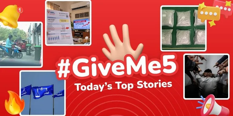 ✋🏻 #GiveMe5: Today’s Top Stories