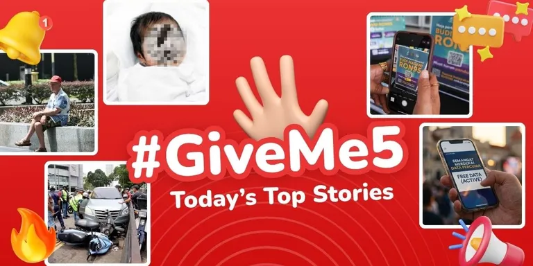 ✋🏻 #GiveMe5: Today’s Top Stories