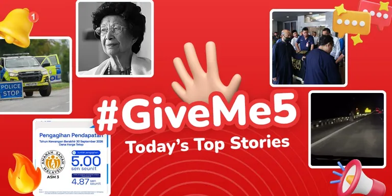 ✋🏻 #GiveMe5: Today’s Top Stories