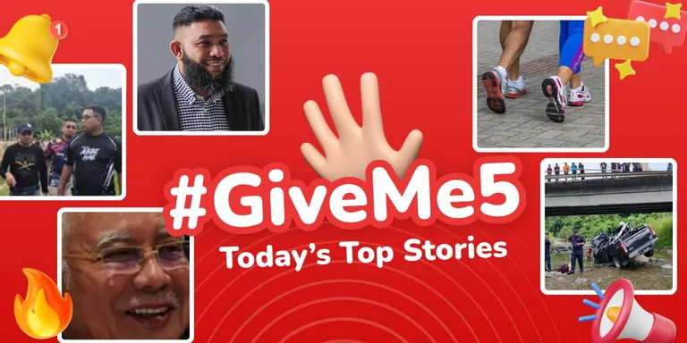 ✋🏻 #GiveMe5: Today’s Top Stories
