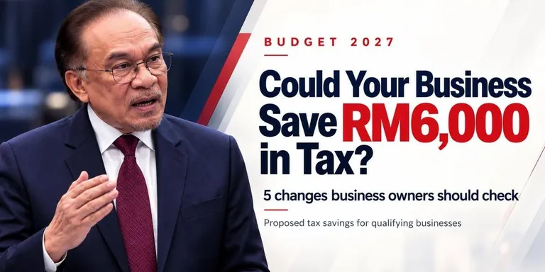 Budget 2027: Could Your Business Save RM6,000 in Tax? 5 Changes to Check