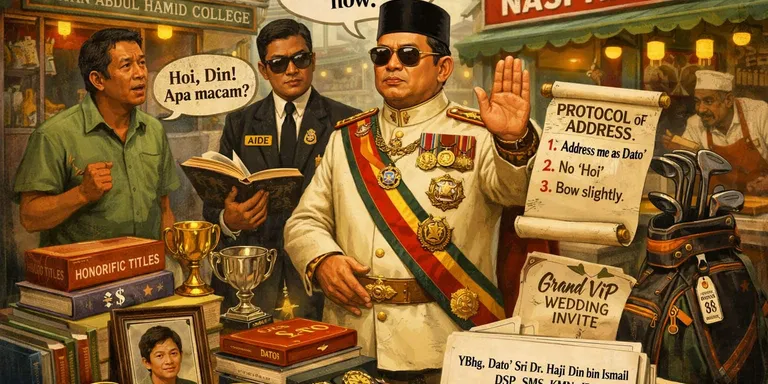 Excuse Me, It's Dato' Now 