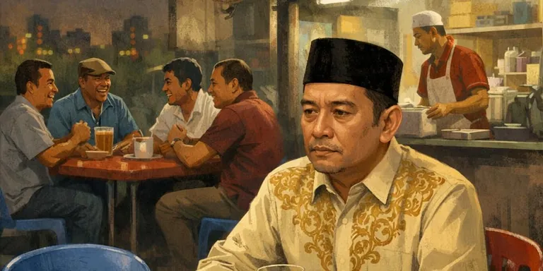 The Loneliest Dato at the Teh Tarik Store
