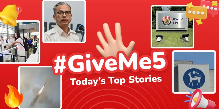 ✋🏻 #GiveMe5: Today’s Top Stories
