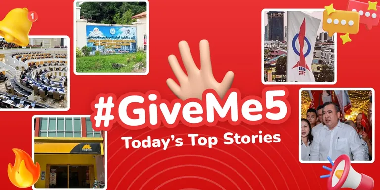 ✋🏻 #GiveMe5: Today’s Top Stories