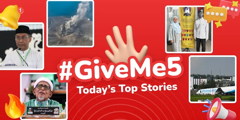 ✋🏻 #GiveMe5: Today’s Top Stories