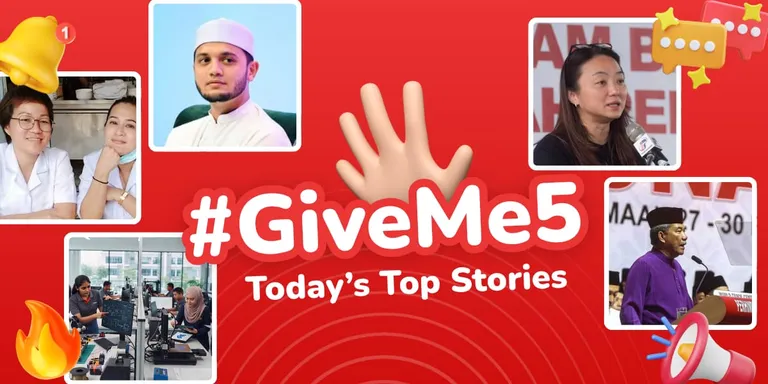 ✋🏻 #GiveMe5: Today’s Top Stories