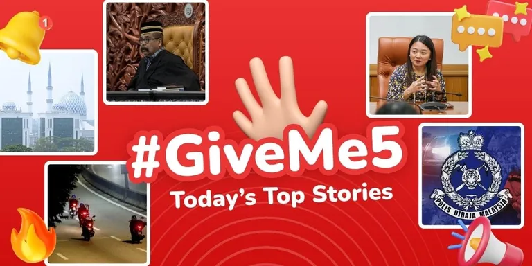 ✋🏻 #GiveMe5: Today’s Top Stories