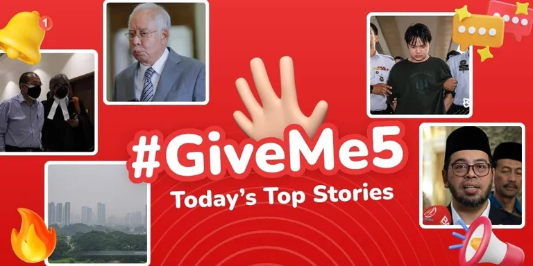 ✋🏻 #GiveMe5: Today’s Top Stories
