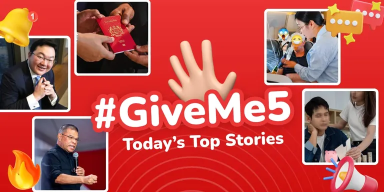 ✋🏻 #GiveMe5: Today’s Top Stories