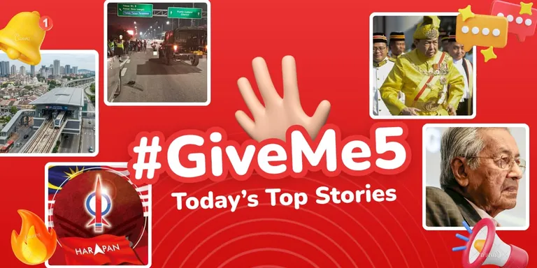 ✋🏻 #GiveMe5: Today’s Top Stories