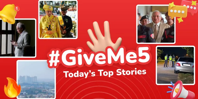 ✋🏻 #GiveMe5: Today’s Top Stories