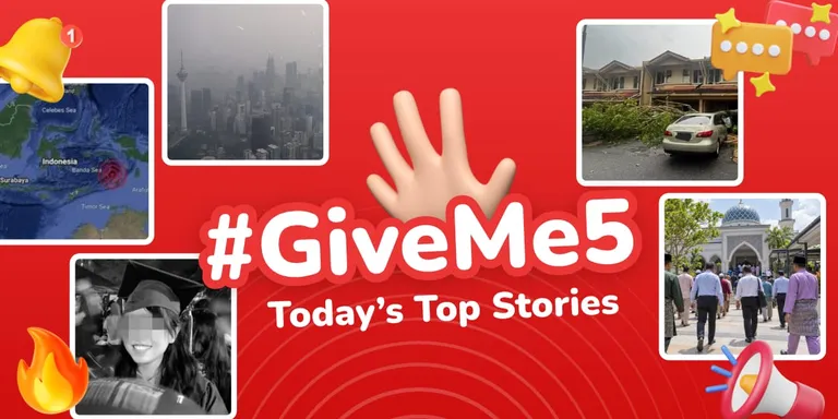 ✋🏻 #GiveMe5: Today’s Top Stories