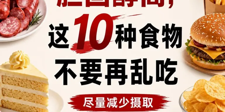 胆固醇高，这10种食物不要再乱吃