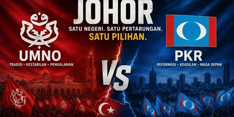 OPINION | Johor Is About To Become UMNO vs PKR