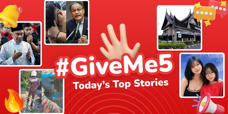 ✋🏻 #GiveMe5: Today’s Top Stories