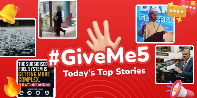 ✋🏻 #GiveMe5: Today’s Top Stories
