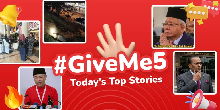 ✋🏻 #GiveMe5: Today’s Top Stories