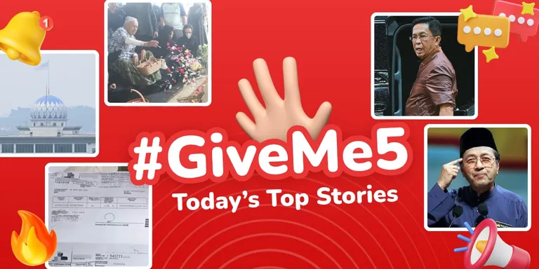 ✋🏻 #GiveMe5: Today’s Top Stories