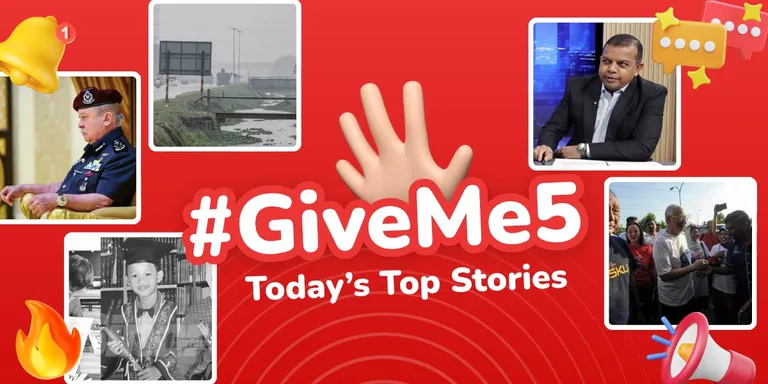 ✋🏻 #GiveMe5: Today’s Top Stories
