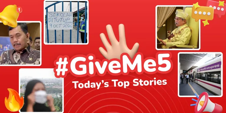 ✋🏻 #GiveMe5: Today’s Top Stories