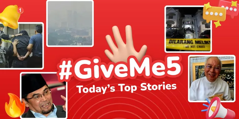 ✋🏻 #GiveMe5: Today’s Top Stories