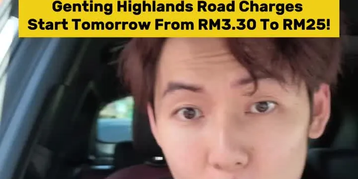Genting Highlands Road charges start tomorrow 28th May 2026 starting from RM3.30 to RM25! #breakingnews #malaysianews