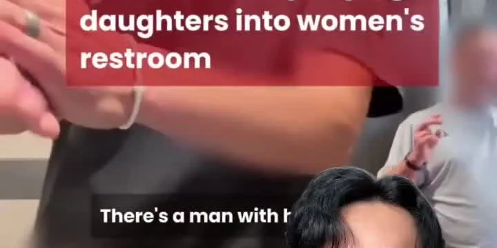 Man confronted a father for accompanying his daughters into female’s toilet! #breakingnews