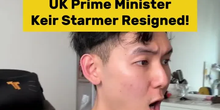 UK Prime Minister Keir Starmer announced his resignation! #breakingnews #uknews