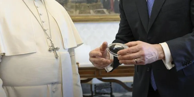 Marco Rubio said his meeting with the Pope focused on global humanitarian issues and cooperation between the U.S