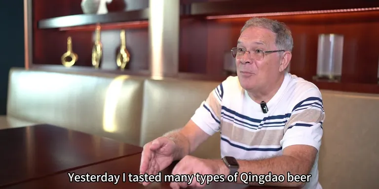 Canadian beer expert's first taste of Qingdao International Beer Festival