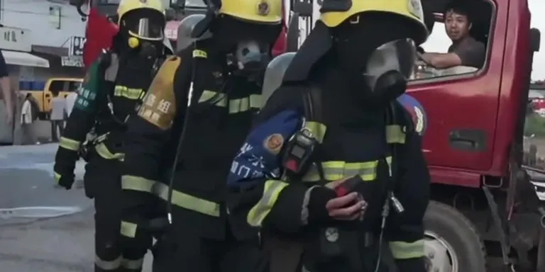 Chinese firefighters cross into Myanmar to battle gas station blaze