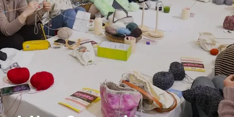 Over the past year, yarn crafts such as knitting, crocheting, and weaving — traditionally viewed as practical domestic skills fo...