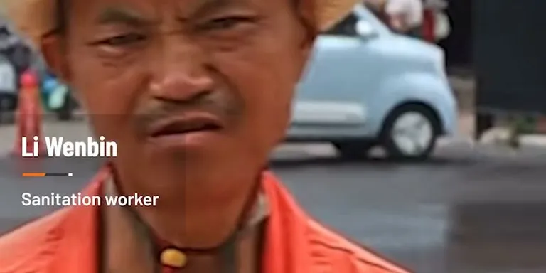 A 52-year-old sanitation worker in Baoji, Shaanxi province, has drawn public attention for his dedication to keeping the streets...