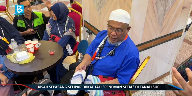 #BernamaGlobal: Dalam langkah yang tidak lagi segagah dahulu, warga emas dari Seri Kembangan, Selangor ini mengatur perjalanan d...