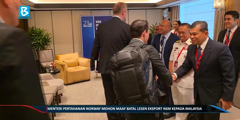 #BuletinBernama : Menteri Pertahanan Norway Tore O