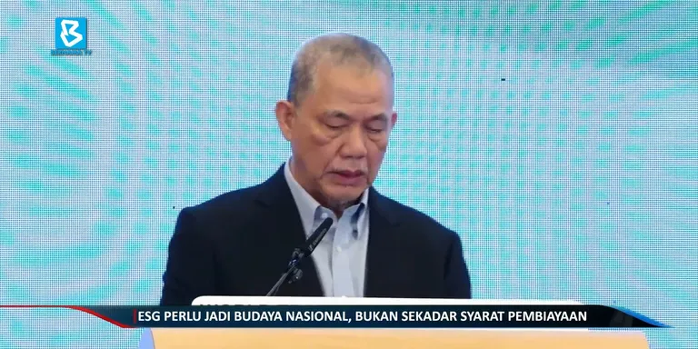 #BuletinBernama : Agenda Alam Sekitar, Sosial dan Tadbir Urus (ESG) perlu dijadikan budaya nasional dan bukan sekadar dokumen pe...