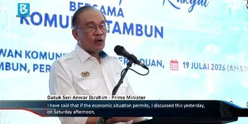 #BernamaNews : The Madani government will continue to look into the possibility of increasing assistance for the people, includi...