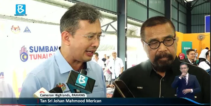 #BuletinBernama : Dalam pada itu, Tan Sri Johan berkata Kementerian Kewangan menyasarkan pelaksanaan 10 Program Penunaian Sumban...